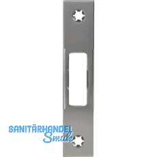 Schlie�blech f�r MFV Secury Zusatzfalle 1-flg. Flach 24 x 3 x 120, Edelstahl