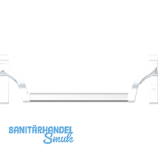 DORMAKABA Griffrohr für Stangengriff, 1150 mm, silber eloxiert DORMAKABA Griffrohr für Stangengriff, 1150 mm, silber eloxiert