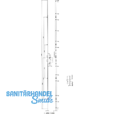 KFV MFV-Schloss BS 8100 DIN, DM 35, Stulp 16 mm eckig,verzinkt silber KFV MFV-Schloss BS 8100 DIN, DM 35, Stulp 16 mm eckig,verzinkt silber