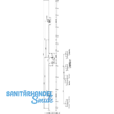 KFV MFV-Schloss BS 2600 DIN, DM 80, Stulp 20 mm eckig, silber verzinkt KFV MFV-Schloss BS 2600 DIN, DM 80, Stulp 20 mm eckig, silber verzinkt