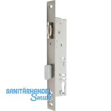 WSS Rohrrahmenschloss Flachstulp mit Rollfalle und Riegel, DM35, Edelstahl