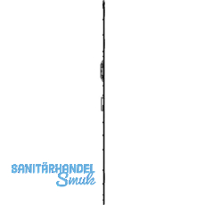 Schließleiste mit Kantriegel zu MFV-STV U26-BN13-69 34FAB, links,verzinkt silber Schließleiste mit Kantriegel zu MFV-STV U26-BN13-69 34FAB, links,verzinkt silber