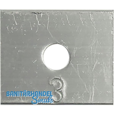 WSS Futterstück 24x20x3 mm Aluminium blank WSS Futterstück 24x20x3 mm Aluminium blank