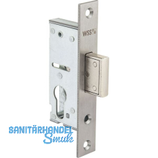 WSS Rohrrahmenschloss Flachstulp mit Riegel, DM 27, Edelstahl WSS Rohrrahmenschloss Flachstulp mit Riegel, DM 27, Edelstahl