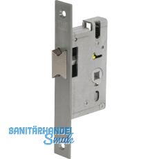 WILKA Rohrrahmen- Fallenschloss, DM 45, Flachstulp 170 x 24 x 3 mm, Edelstahl