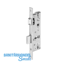 WILKA Rohrrahmenschloss Flachstulp m. Falle u. Riegel lang, PZW, DM35, Edelstahl