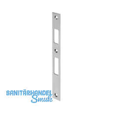 WILKA Schlie�blech flach Falle und Riegel, 245 x 24 x 3 mm, Edelstahl