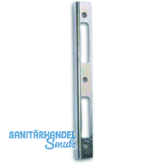 Sicherheitswinkelschlie�blech eckig Blindlappen 12mm,Stahl verzinkt silberf�rbig