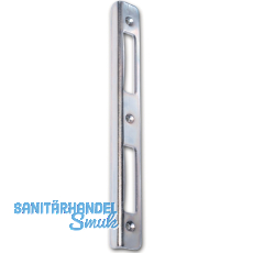 Sicherheitswinkelschlie�blech R9 rund Blindlappen 12mm, Stahl verz. silberf�rbig