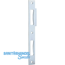 Doppeltürschließblech eckig, 210 x 24 x 2 mm, Stahl verzinkt silberfärbig Doppeltürschließblech eckig, 210 x 24 x 2 mm, Stahl verzinkt silberfärbig