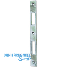 Schlie�blech gerade, 210 x 24 x 2 mm, Stahl verzinkt silberf�rbig