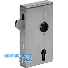 AMF Schiebetorschloss m.Schlosskasten u.Hakenfalle 140SNIG,Kastenst.40,Edelstahl