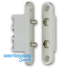 Strom�bertrager 10305, 2-polig, Kontaktstifte Messing verzinkt