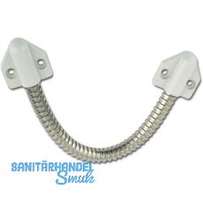 Kabel�bergang 10318 f�r Kabel bis 7 mm, 300 mm, Konsole grau, Messing vernickelt