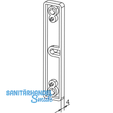Aufbausockel f�r Reedkontakt (10366)