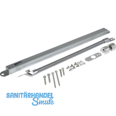 GU Kabel�bergang verdeckt-rund, 346 x 20 x 18 mm, Edelstahl