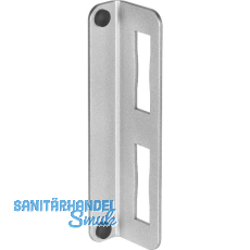 AMF Schlie�blech mit Anschlag 145W, 173x45x27 mm, Kastenst. 40mm, Stahl verzinkt