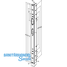 Renovierungsschlie�blech winkelig, 24 x 34 x 500 mm rund (---68A35-04)