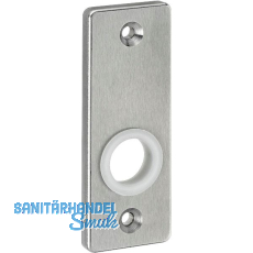 AMF Drückerrosette 426, eckig, 87 x 32 x 6 mm, Edelstahl AMF Drückerrosette 426, eckig, 87 x 32 x 6 mm, Edelstahl