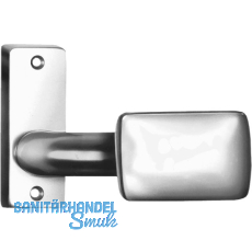 AMF Knopfkurzschild 485 gekröpft, drehbar, 87x32x7mm,Knopf 65x44mm,silber elox. AMF Knopfkurzschild 485 gekröpft, drehbar, 87x32x7mm,Knopf 65x44mm,silber elox.