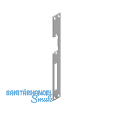 Schlie�blech zu O&C T�r�ffner, lang, 250 x 25 x 3 mm,Stahl grau beschichtet