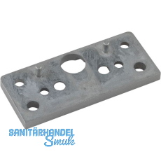 MARCHESI Distanzplatte für Zusatzschloss, 5 mm, Zinkdruckguss silberfärbig MARCHESI Distanzplatte für Zusatzschloss, 5 mm, Zinkdruckguss silberfärbig