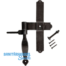 T�rkreuzband Klam 2376, Schenkel 140 x 240 mm, Eisen verzinkt, alt geb�rstet