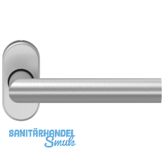 Dr�ckerlochteil D 310 - auf Rosette, VK: 9 mm, FS, Edelstahl matt