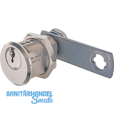 Blechmontagezylinder Normalprofil BMZ1 24 mm, verschiedensperrend, vernickelt