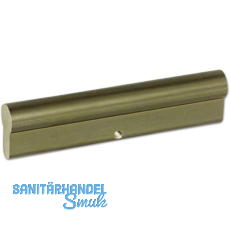 Montagezylinder 130 mm, Messing geschliffen