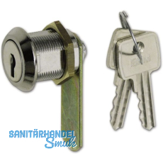 Blechmontagezylinder 19 mm, verschiedensperrend, Messing verchromt Blechmontagezylinder 19 mm, verschiedensperrend, Messing verchromt