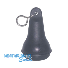 Hotelschlüsselanhänger - birnenförmig schwarz Hotelschlüsselanhänger - birnenförmig schwarz