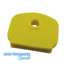 Kennkappe f�r Zylinderschl�ssel Kunststoff gelb