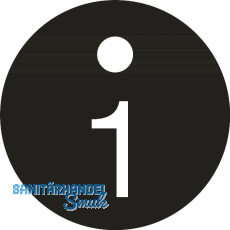 Schlüsselnummer - ø 25, Nummer 1, Aluminium schwarz eloxiert Schlüsselnummer - ø 25, Nummer 1, Aluminium schwarz eloxiert