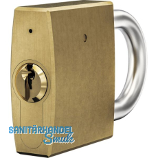 WINKHAUS Vorhangschloss AZ verschiedensperrend Breite 55 mm Messing matt