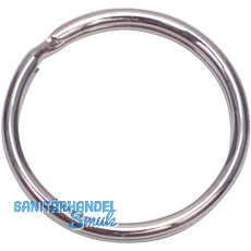 Schl�sselring - � 20 mm, Stahl vernickelt