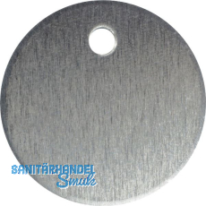 Schlüsselnummer ohne Prägung ø 30 mm, Aluminium blank Schlüsselnummer ohne Prägung ø 30 mm, Aluminium blank