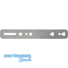 Stockpratzen gerade, Version B, 140 x 20 x 1,25 mm, Stahl verzinkt