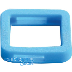 Kennring eckig, für Zylinderschlüssel, Kunststoff hellblau Kennring eckig, für Zylinderschlüssel, Kunststoff hellblau
