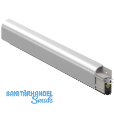 T�rdichter 1750, Breite 15 mm, H�he 37,5 mm, L�nge 1230 mm, Aluminium natur