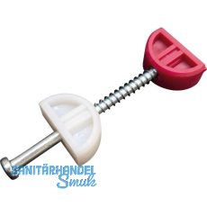 RITTINGHAUS Universalverbinder, Schraube 4,2 x 55 mm, Kunststoff rot und weiß RITTINGHAUS Universalverbinder, Schraube 4,2 x 55 mm, Kunststoff rot und weiß