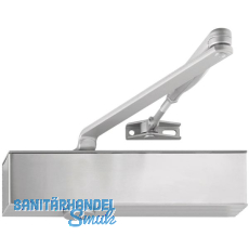 ECO T�rschlie�er TS 20, EN 2/3/5, Gest�nge, Feststellung, silber RAL 9006