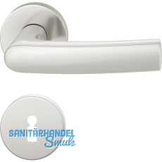 FSB Dr�ckergarnitur 12 1015 ASL auf Rosette BB, silber eloxiert