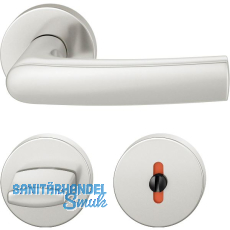 FSB Drückergarnitur 12 1015 ASL auf Rosette WC DIN, silber eloxiert FSB Drückergarnitur 12 1015 ASL auf Rosette WC DIN, silber eloxiert