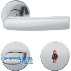 FSB Dr�ckergarnitur 12 1015 ASL auf Rosette WC DIN, Edelstahl matt
