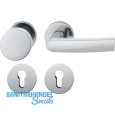 FSB Wechselgarnitur 12 1015 ASL auf Rosette PZ, Knopf drehbar, Edelstahl matt