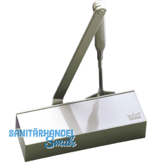 DORMAKABA T�rschlie�er TS 72, EN 2-4 mit Gest�nge, Feststellung, silber