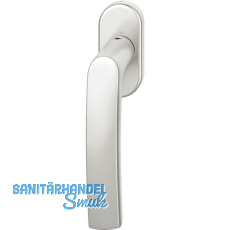 FSB Fenstergriff 34 1015 ovale Rosette, Aluminium silber eloxiert