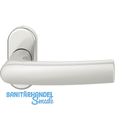 FSB Rahmentürdrücker 09 1015 Hochhaltefeder B ovale Rosette silber FSB Rahmentürdrücker 09 1015 Hochhaltefeder B ovale Rosette silber