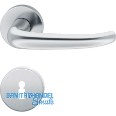 FSB Objekt Drückergarnitur 72 1023 AGL auf Rosette BB, Edelstahl matt FSB Objekt Drückergarnitur 72 1023 AGL auf Rosette BB, Edelstahl matt